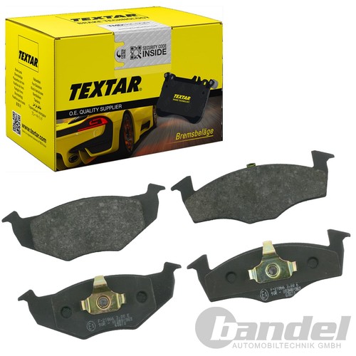Textar bremsbeläge vorne - textar,